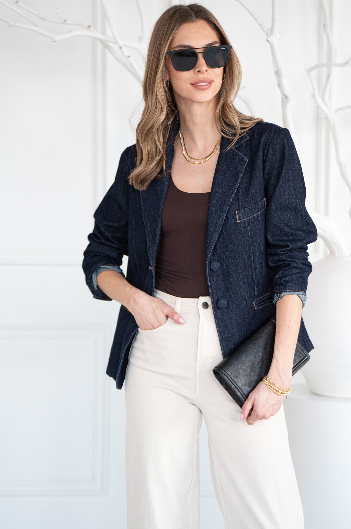 ARISTIDE DENIM BLAZER