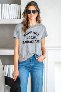 SUPPORT LOCAL MUSICIANS TEE