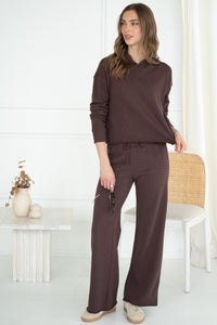 KIAN COTTON FRENCH TERRY TRACK PANTS