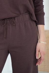 KIAN COTTON FRENCH TERRY TRACK PANTS
