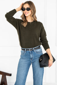 BECCA ESSENTIALS CREW SWEATER