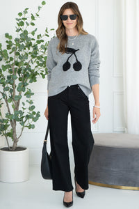 LOU CHERRY SWEATER