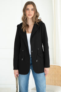 ALIX SWEATSHIRT BLAZER-BK