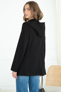 ALIX SWEATSHIRT BLAZER-BK