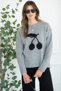 LOU CHERRY SWEATER