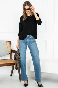 LORRAINE SWEATER IN BLACK