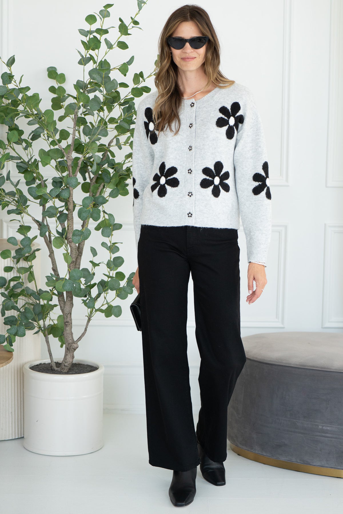 JORGIE FLORAL CARDIGAN