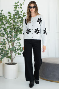 JORGIE FLORAL CARDIGAN