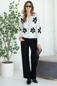 JORGIE FLORAL CARDIGAN