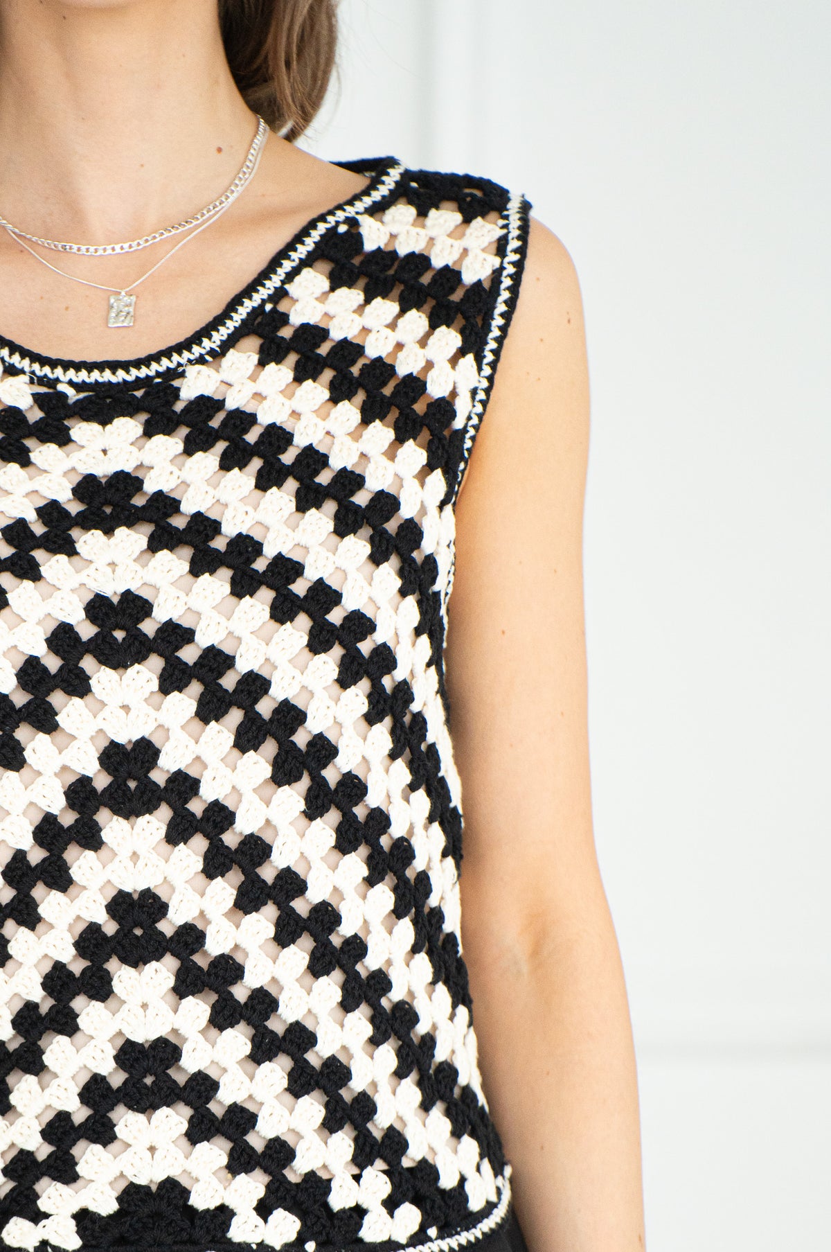 SUNNY DAYS CROCHET TANK