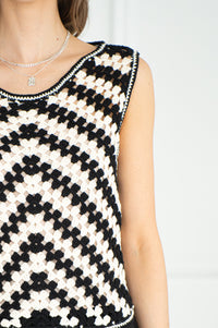 SUNNY DAYS CROCHET TANK