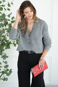 FULL OF DREAMS FLECK CARDIGAN