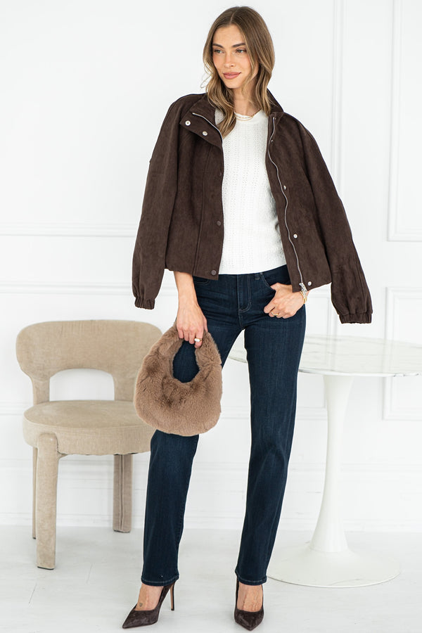 COLETTE POINTELLE KNIT TEE