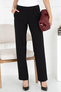 DONNY STRAIGHT LEG PONTE PANT