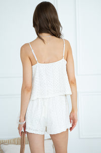 SYLVIE EYELET TANK