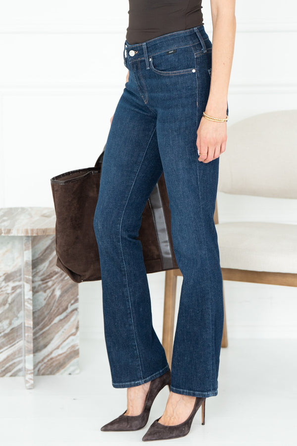 MOLLY BOOTCUT JEANS IN DARK BLUE