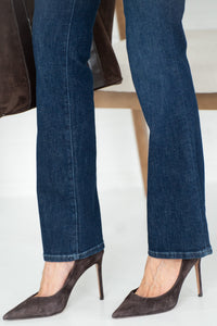 MOLLY BOOTCUT JEANS IN DARK BLUE