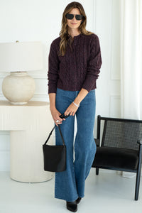 FLIRTY FALL FUN SWEATER