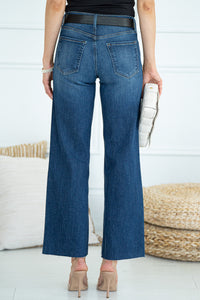 POPPY STRAIGHT LEG JEANS-BL