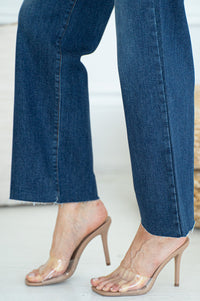 POPPY STRAIGHT LEG JEANS-BL