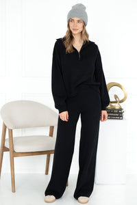 ANDERS KNIT QUARTER ZIP SWEATER