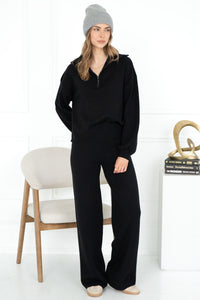 ANDERS KNIT QUARTER ZIP SWEATER