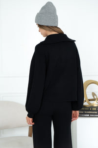 ANDERS KNIT QUARTER ZIP SWEATER