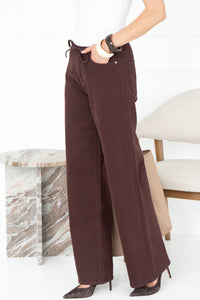 BIG EASY JEANS IN GARNET