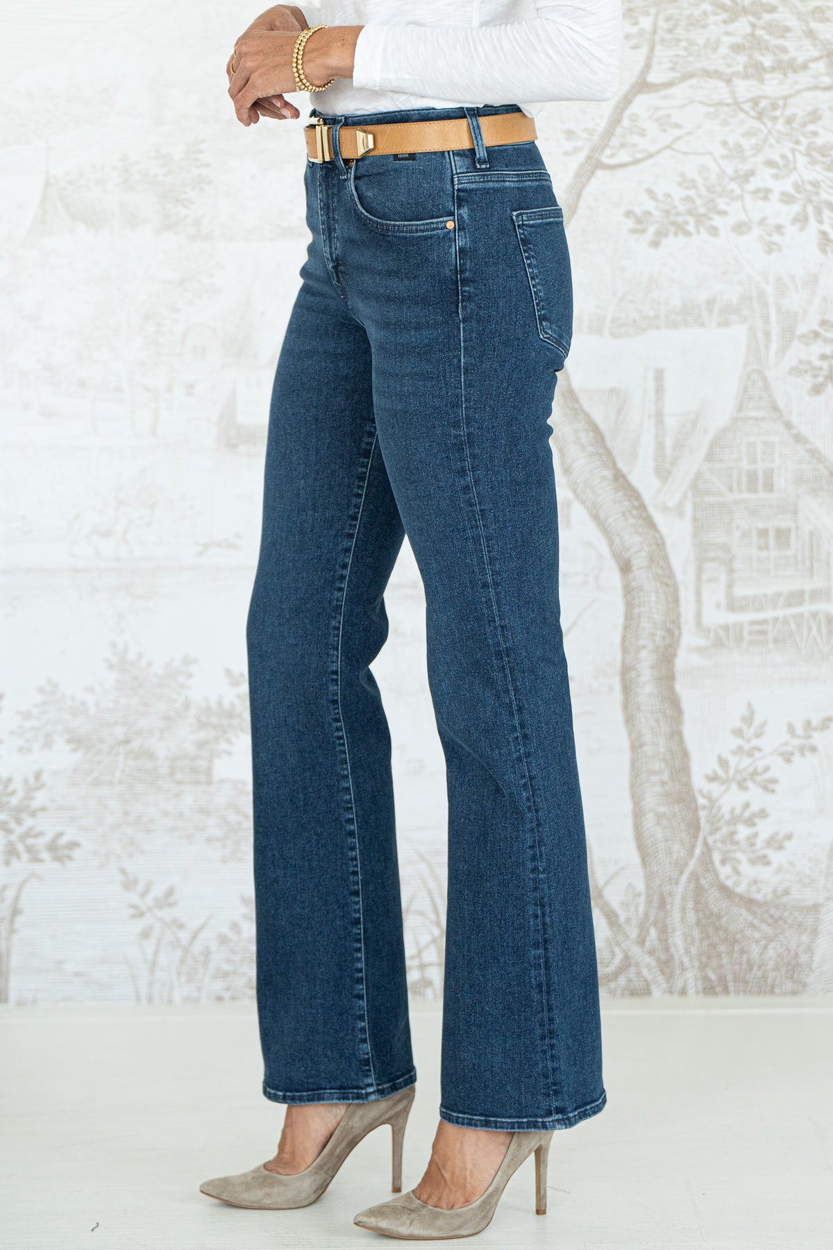 MARIA FLARE JEANS-MB