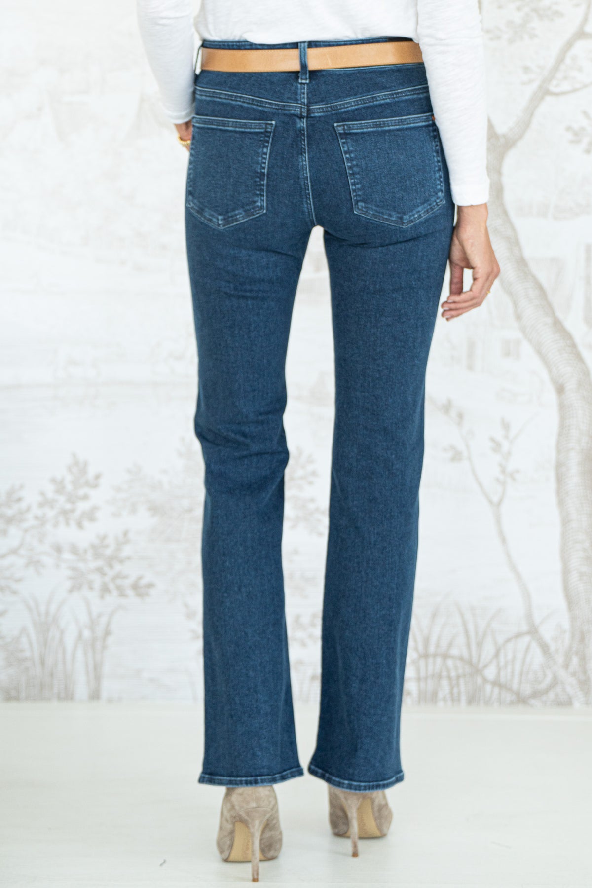 MARIA FLARE JEANS-MB