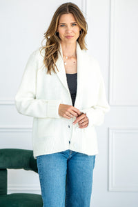 APRES SHAWL COLLAR CARDIGAN