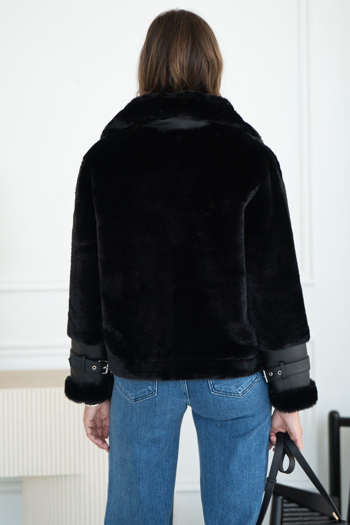 UNFORGETTABLE WEEKEND FAUX FUR JACKET