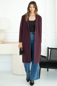 VICKI KNIT COAT-BU
