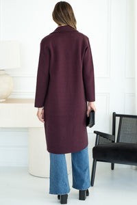 VICKI KNIT COAT-BU