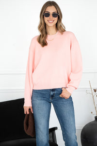 BOWIE SWEATER IN PINK