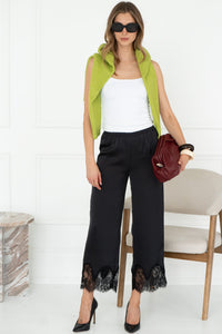 PARK AVENUE LACE BOTTOM PANTS