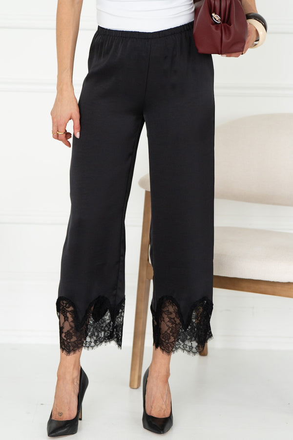 PARK AVENUE LACE BOTTOM PANTS