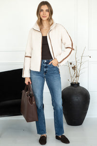 JAYDEE TEDDY JACKET