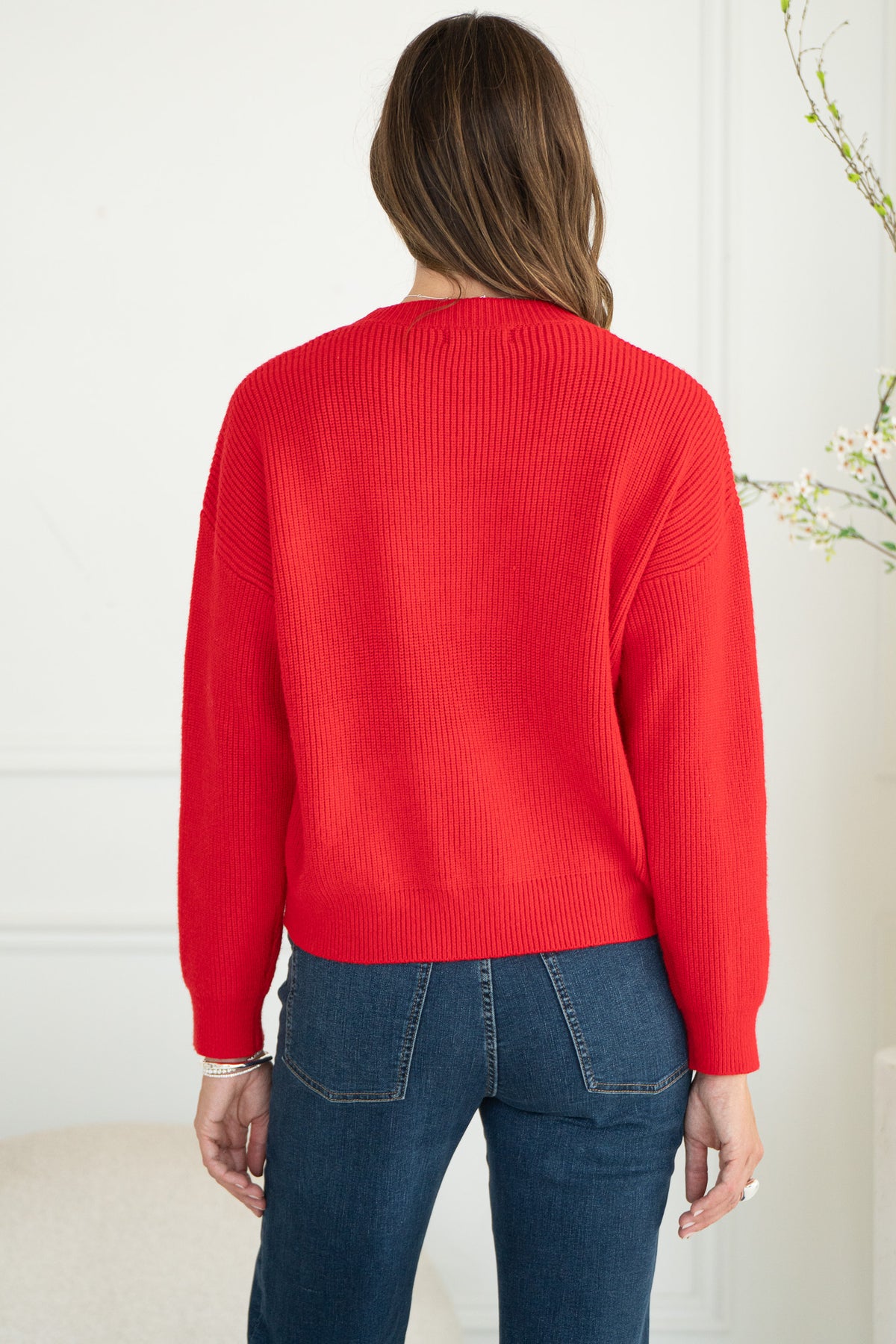 AVERY CREWNECK SWEATER-RD