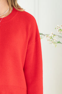 AVERY CREWNECK SWEATER-RD