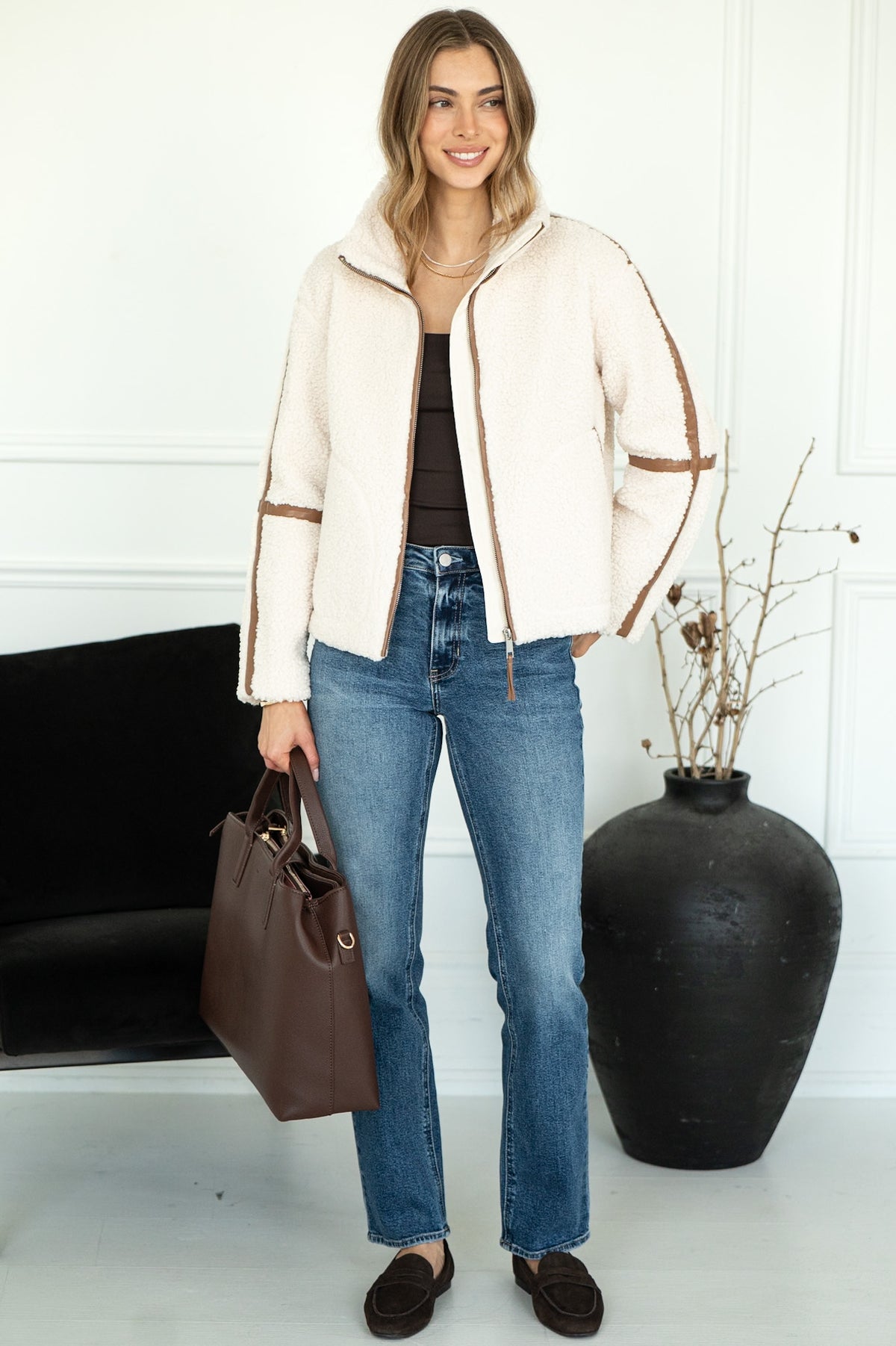 JAYDEE TEDDY JACKET