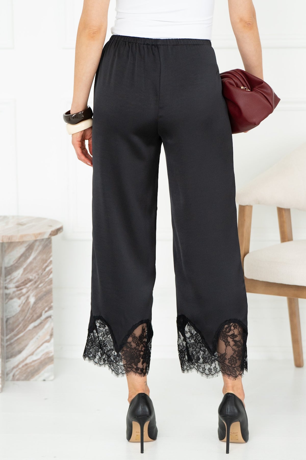 PARK AVENUE LACE BOTTOM PANTS