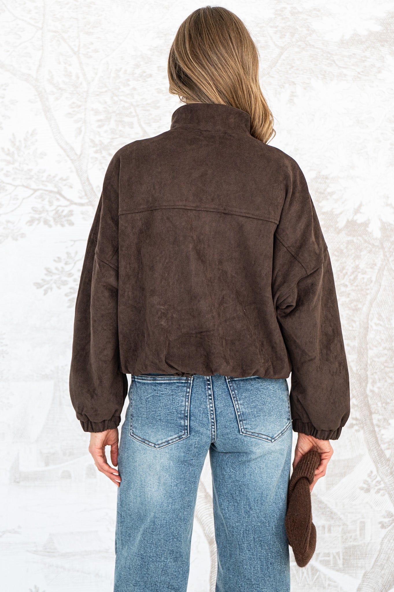 MIDNIGHT FAUX SUEDE JACKET – Sense of Independence Boutique