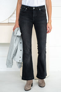 SYDNEY FLARE JEANS-BK