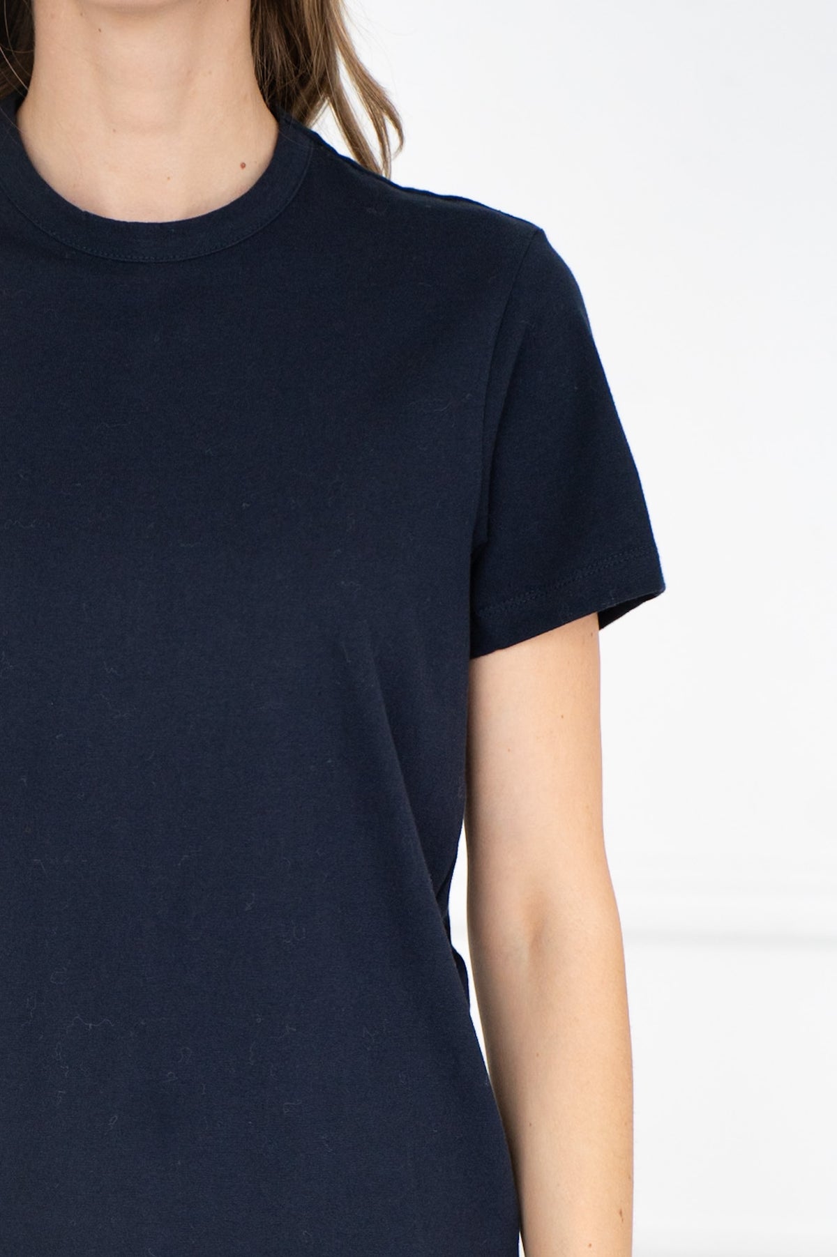 CADE COTTON TEE IN NAVY