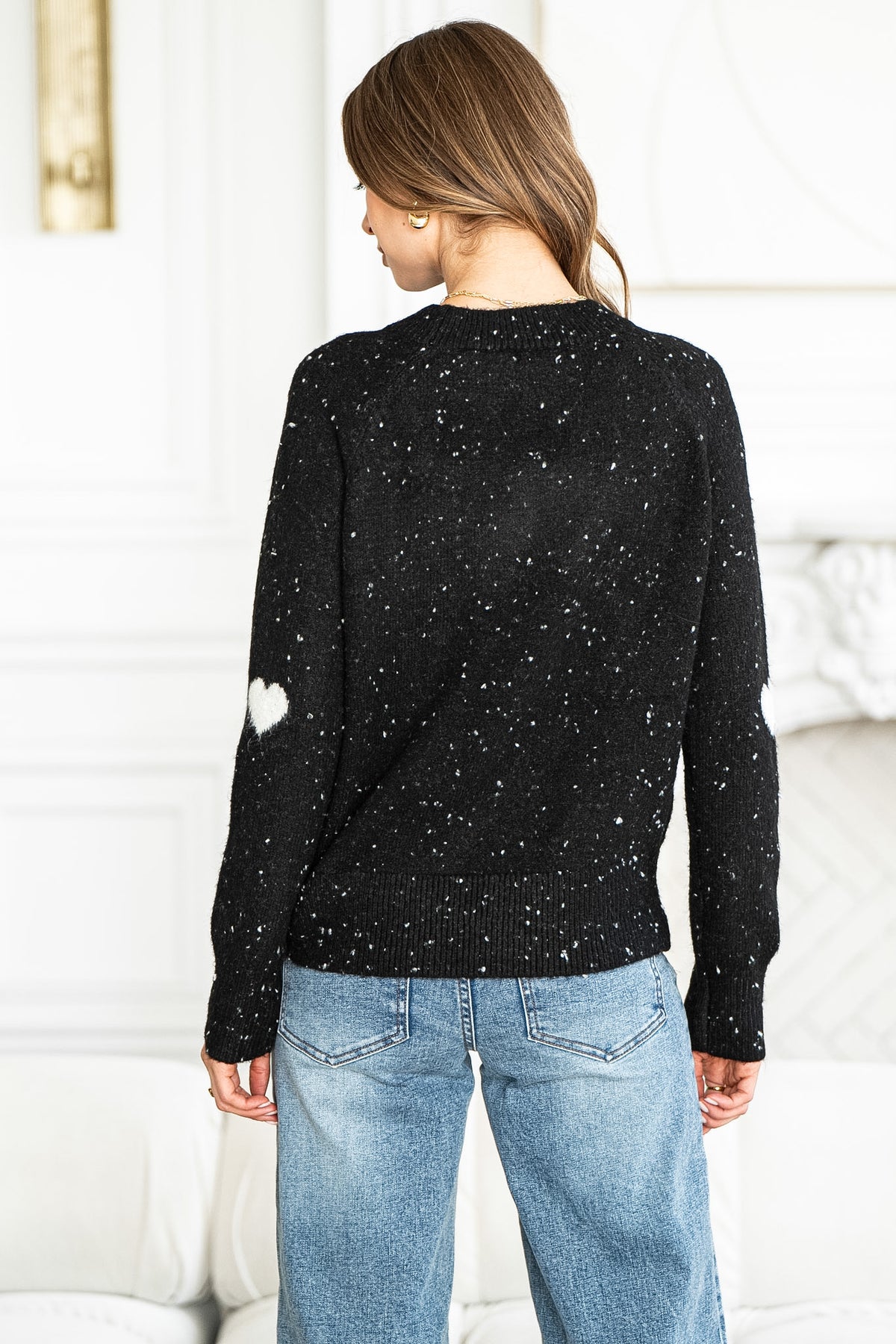 BRYNN HEART SWEATER