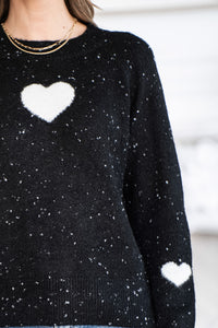 BRYNN HEART SWEATER