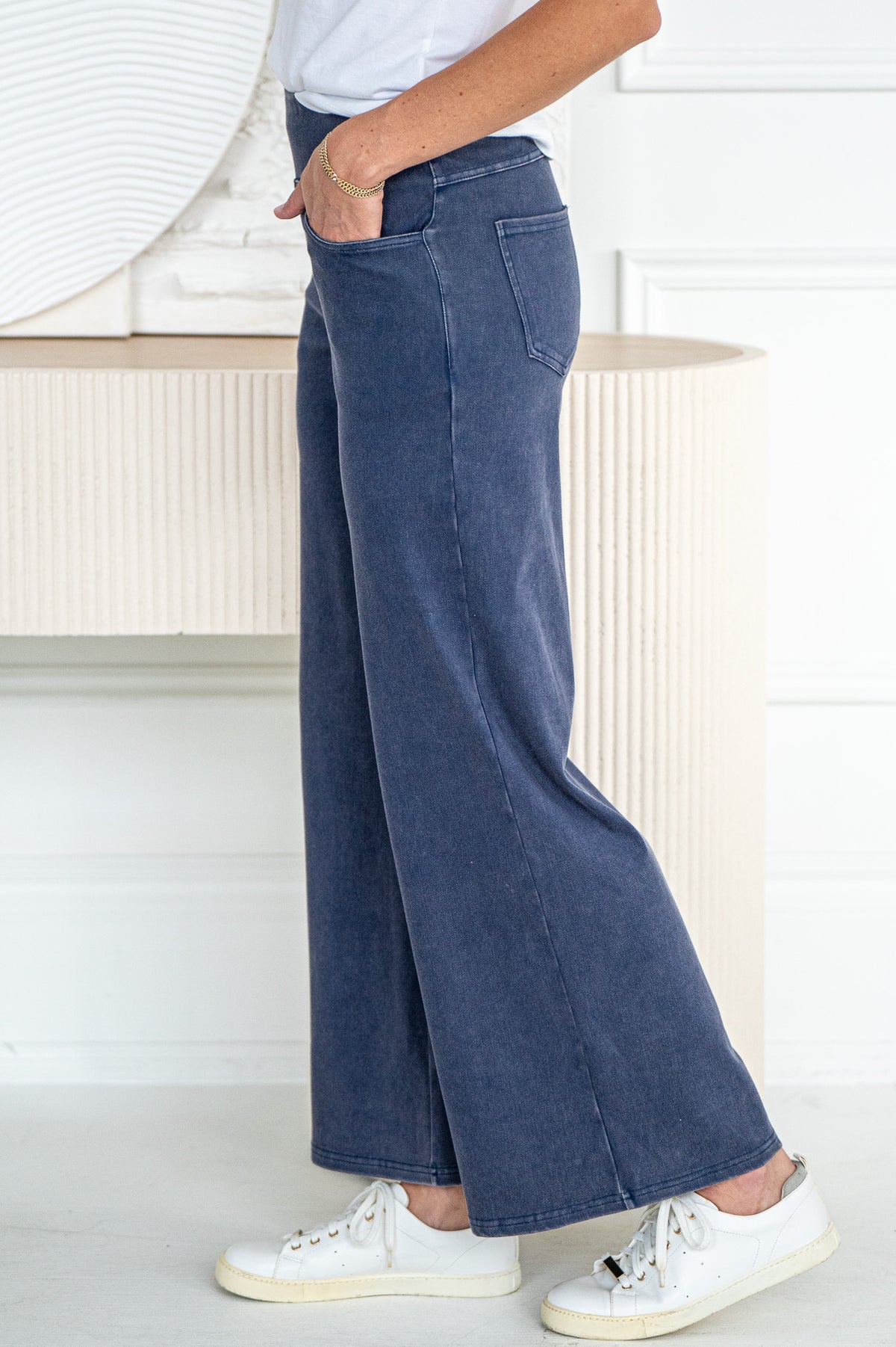 WELISE STRETCH PULL ON DENIM