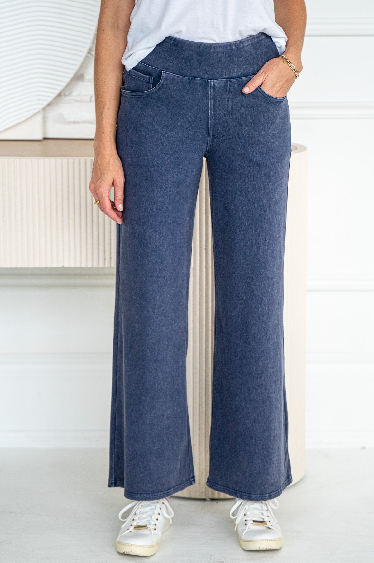 WELISE STRETCH PULL ON DENIM