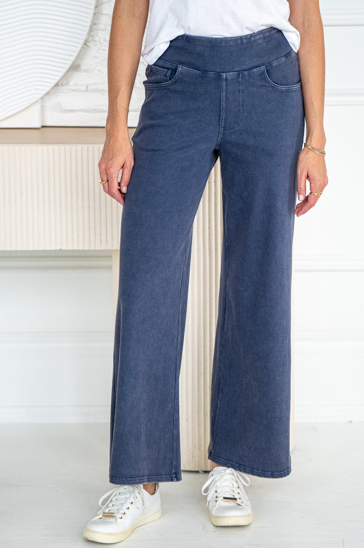 WELISE STRETCH PULL ON DENIM